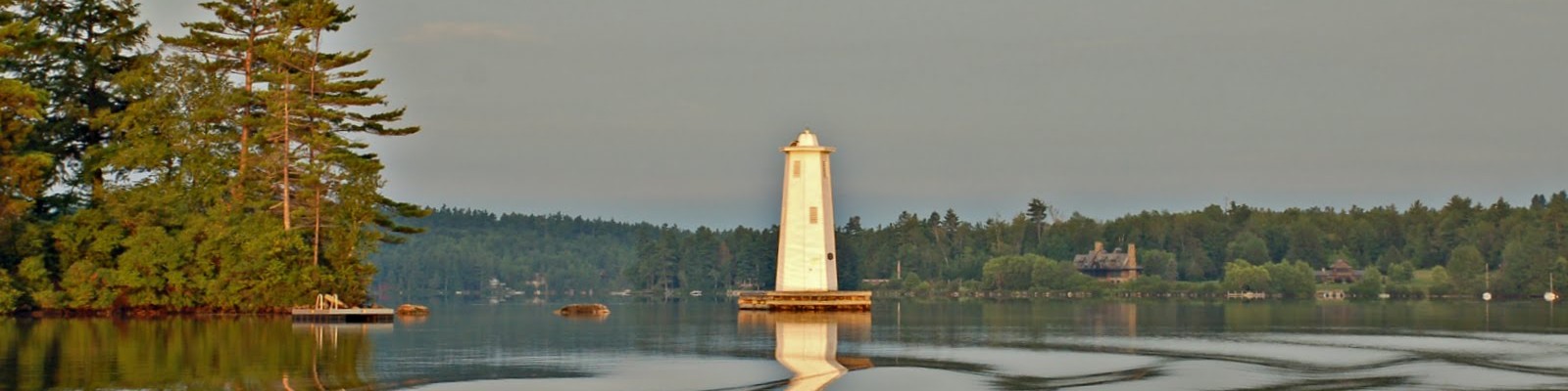 Lighthouse on Lake Sunapee